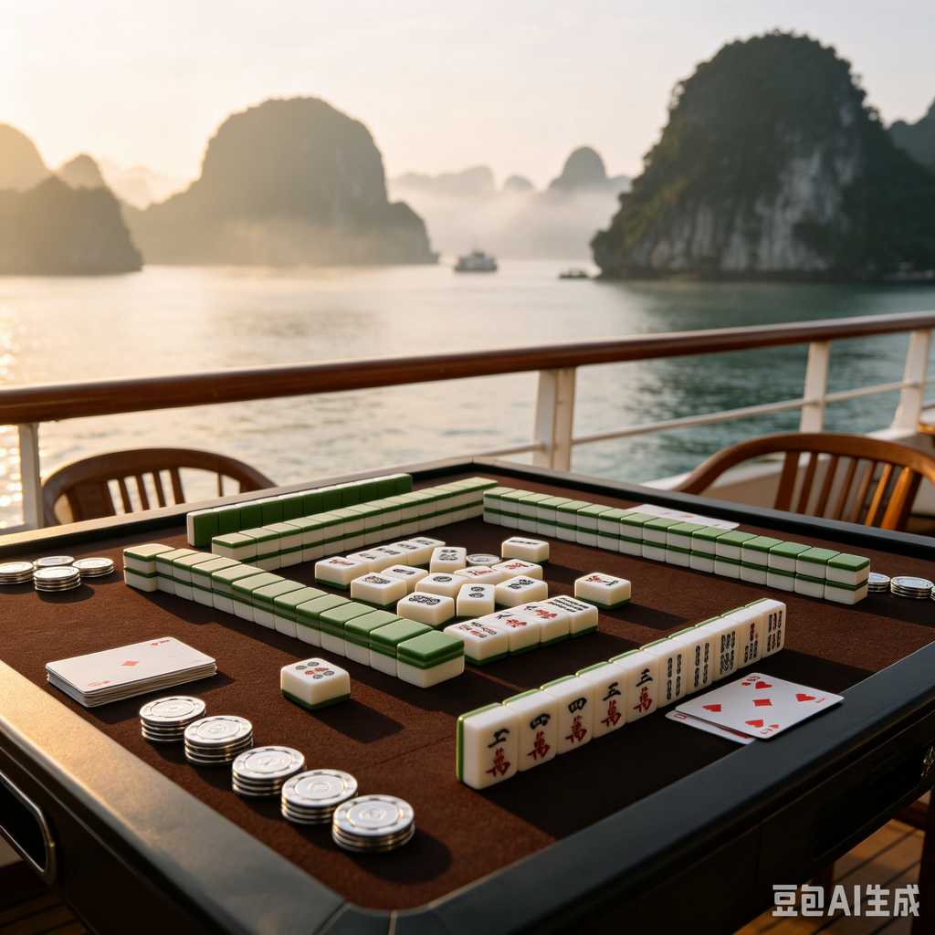 gift box packed mahjong set