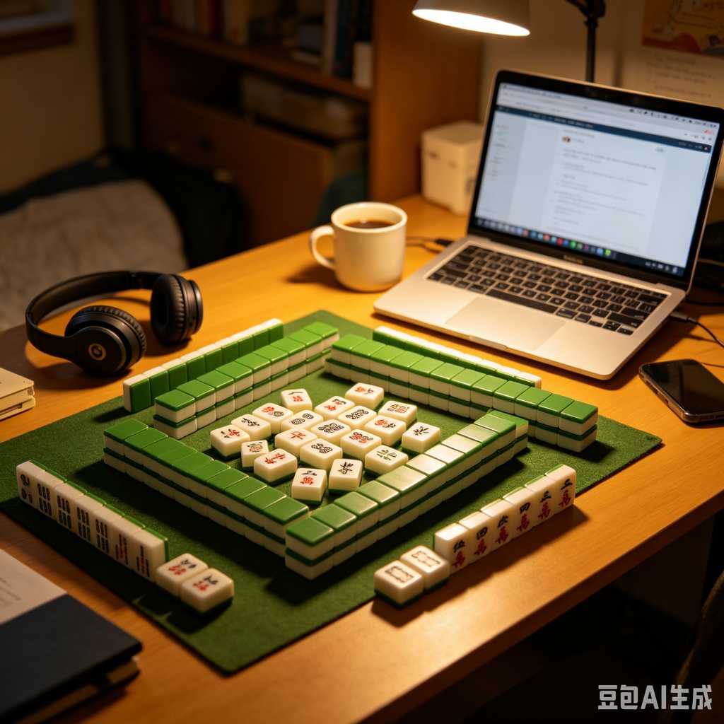 holiday present mahjong tiles