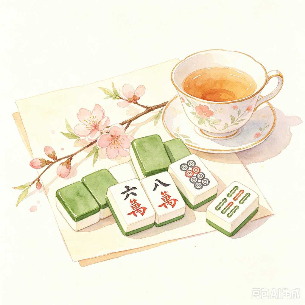 beginner easy read mahjong set