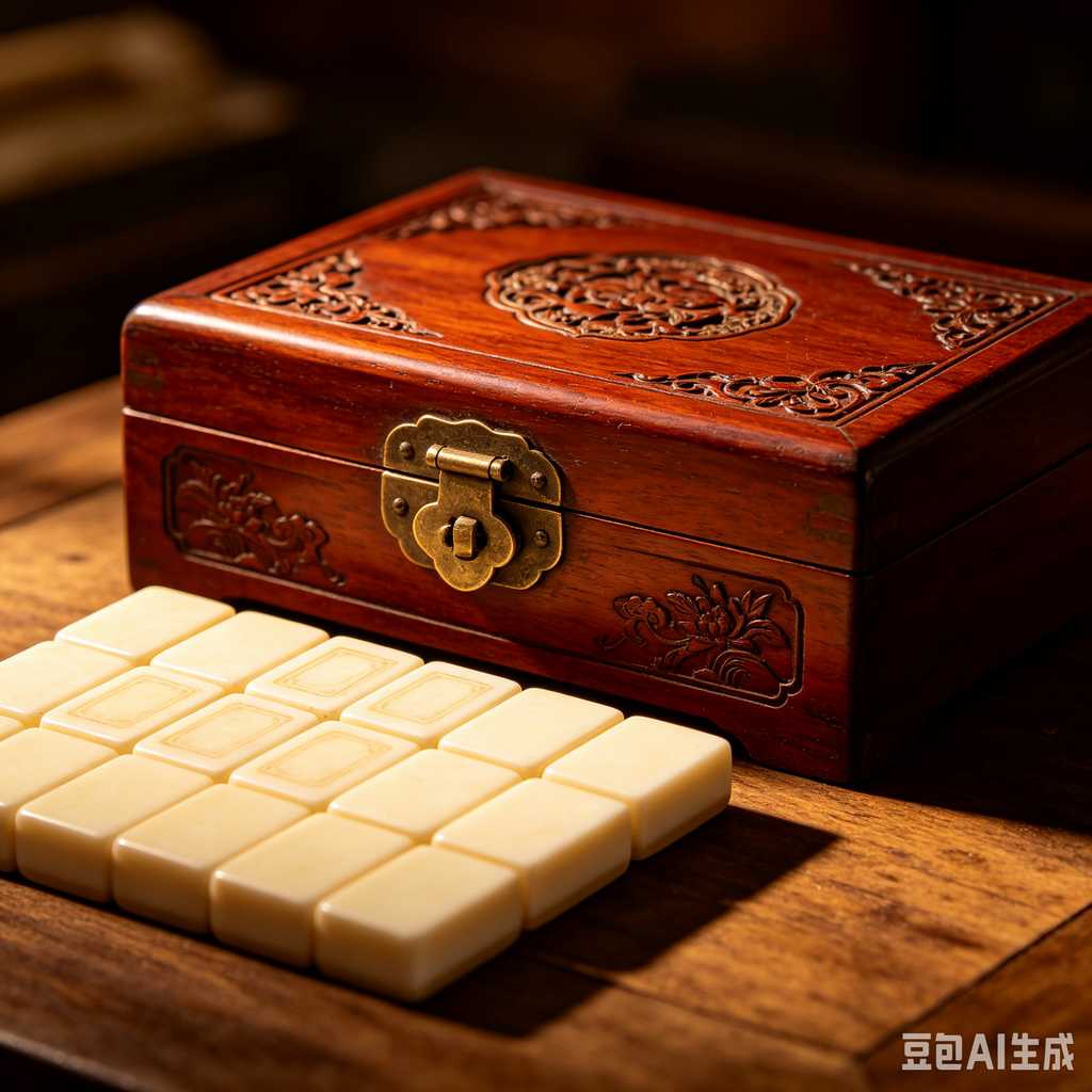 gold accent mahjong set