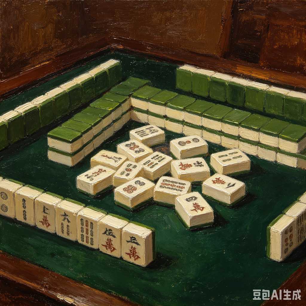 imported chinese mahjong set