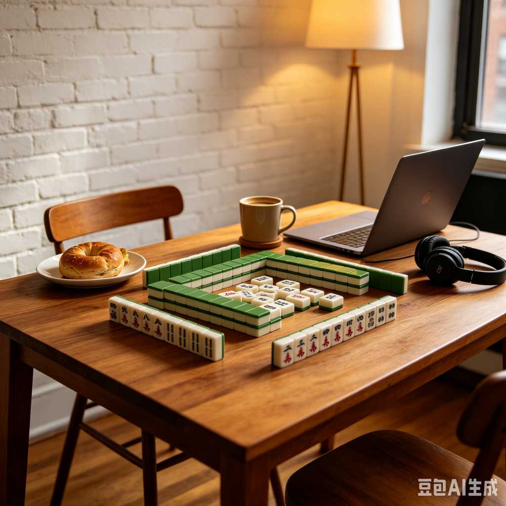 desktop decoration mahjong set