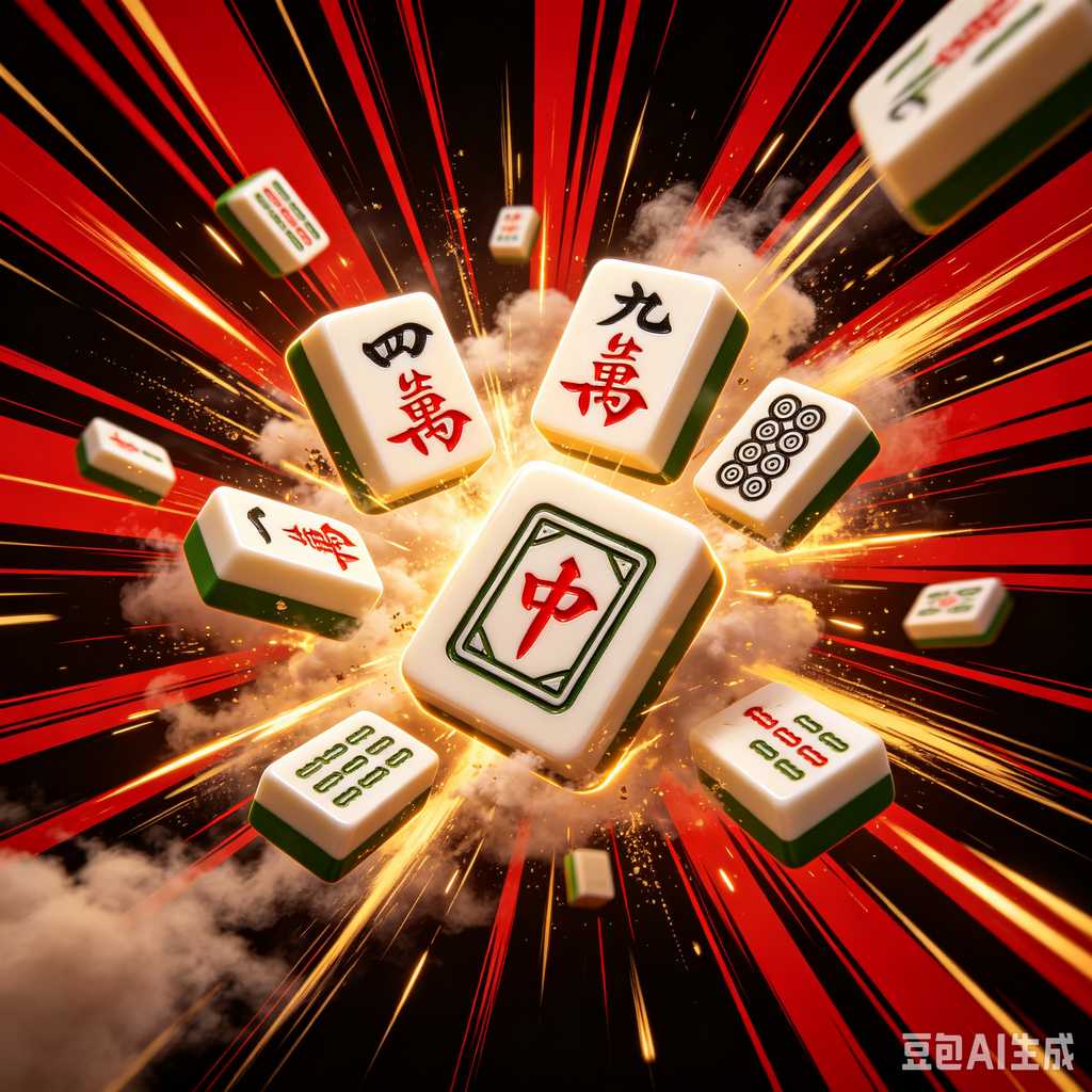 elegant text mahjong tiles