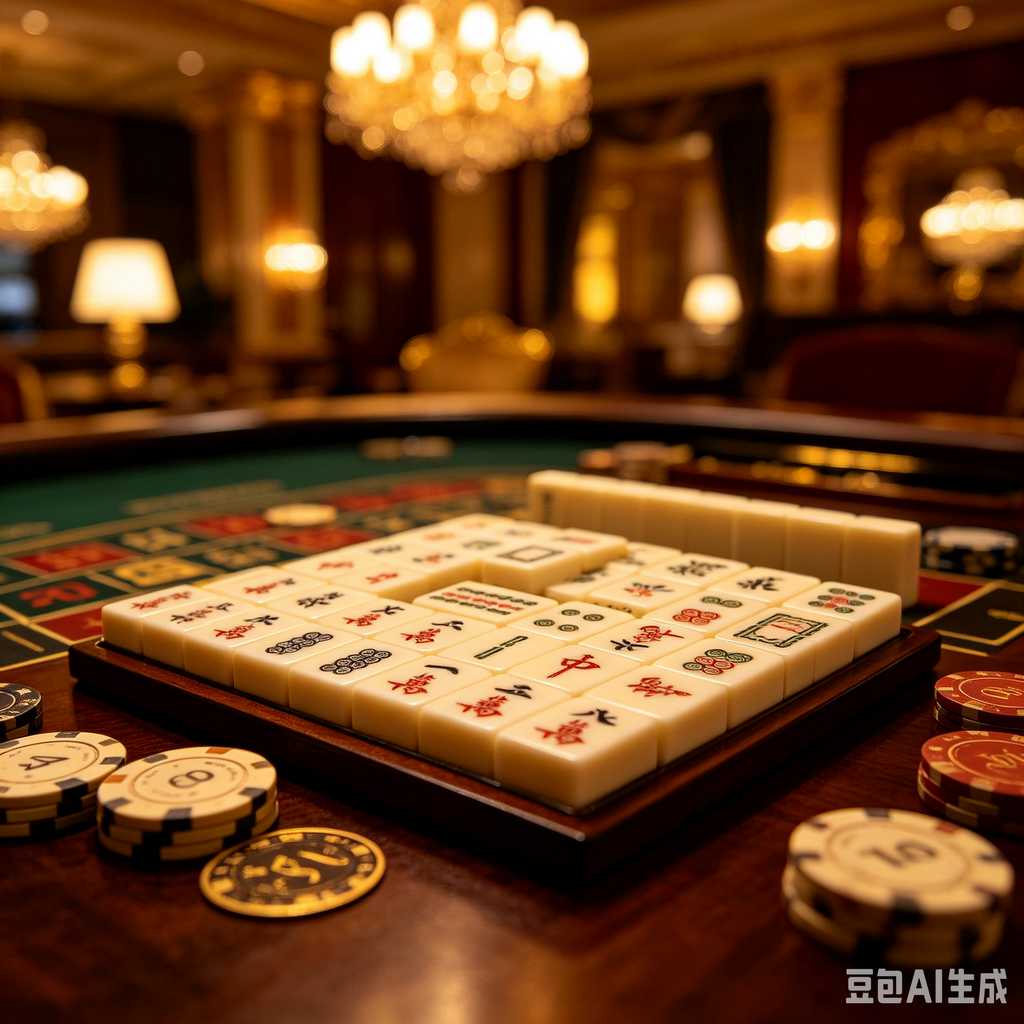 muted color mahjong set
